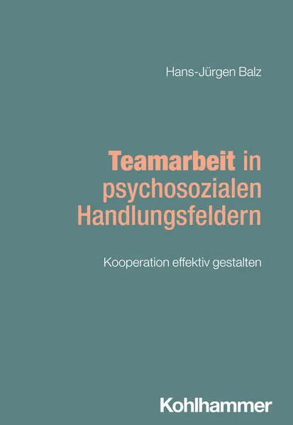 Cover: Teamarbeit in psychosozialen Handlungsfeldern