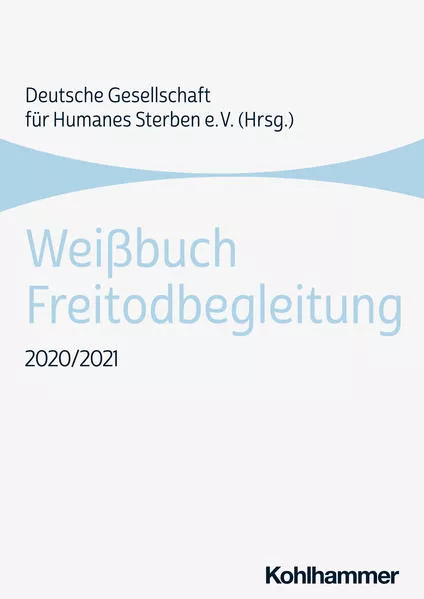 Cover: Weißbuch Freitodbegleitung
