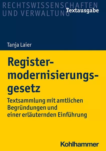 Cover: Registermodernisierungsgesetz