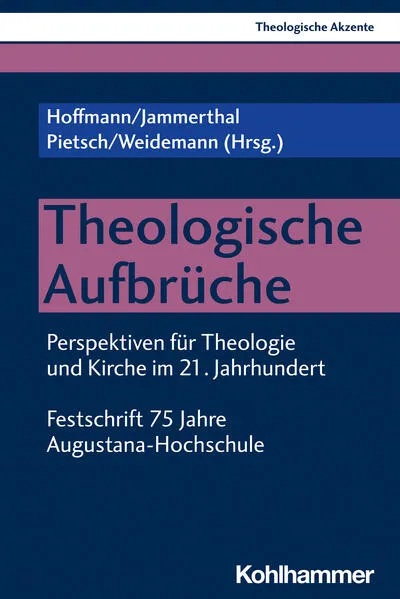 Cover: Theologische Aufbrüche