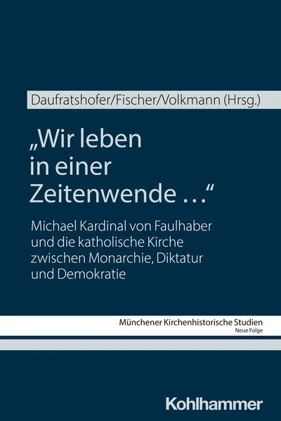 Cover: "Wir leben in einer Zeitenwende …"