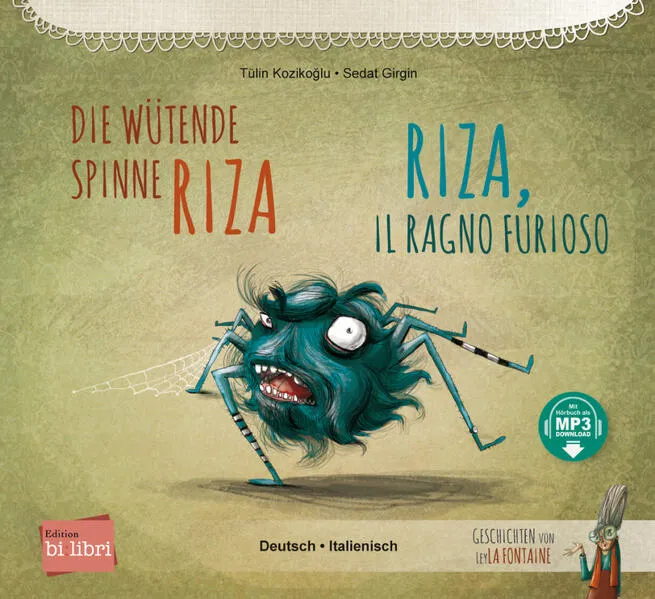 Cover: Die wütende Spinne Riza