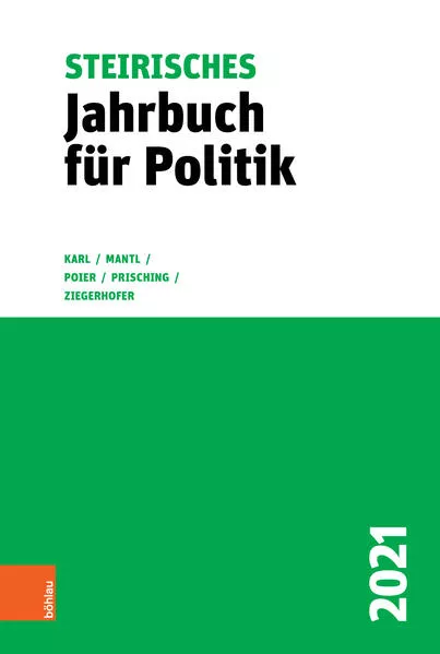 Cover: Steirisches Jahrbuch für Politik 2021