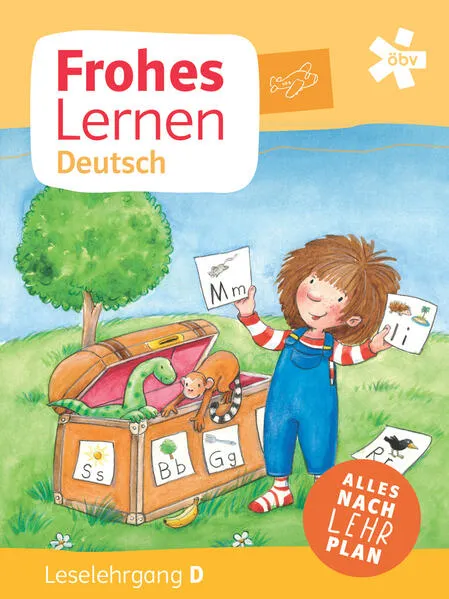 Cover: Frohes Lernen Deutsch, Leselehrgang Druckschrift mit Lauttabelle
