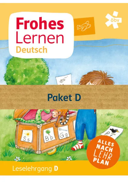 Cover: Frohes Lernen Deutsch, Paket Druckschrift (Leselehrgang D, Arbeitsheft D/D, Übungsheft D/D und Schreiblehrgang S-95)