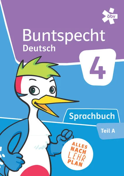 Buntspecht Deutsch 4, Schulbuch in zwei Teilen