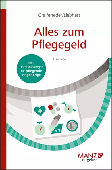 Cover: Alles zum Pflegegeld