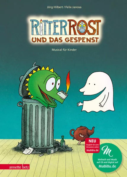 Cover: Ritter Rost 2: Ritter Rost und das Gespenst (Ritter Rost mit CD und zum Streamen, Bd. 2)