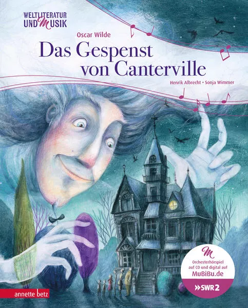Cover: Das Gespenst von Canterville (Weltliteratur und Musik mit CD und zum Streamen)
