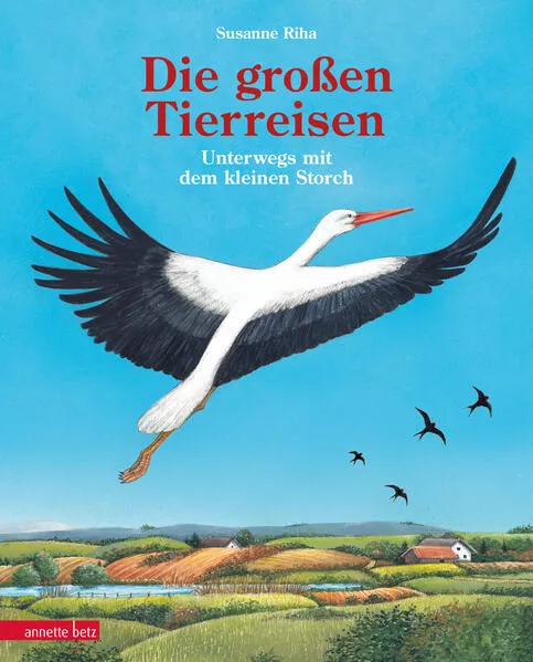 Cover: Die großen Tierreisen - Unterwegs mit dem kleinen Storch: für alle Entdeckerinnen und Entdecker: besondere Tiere, weite Reisen und spannende Karten