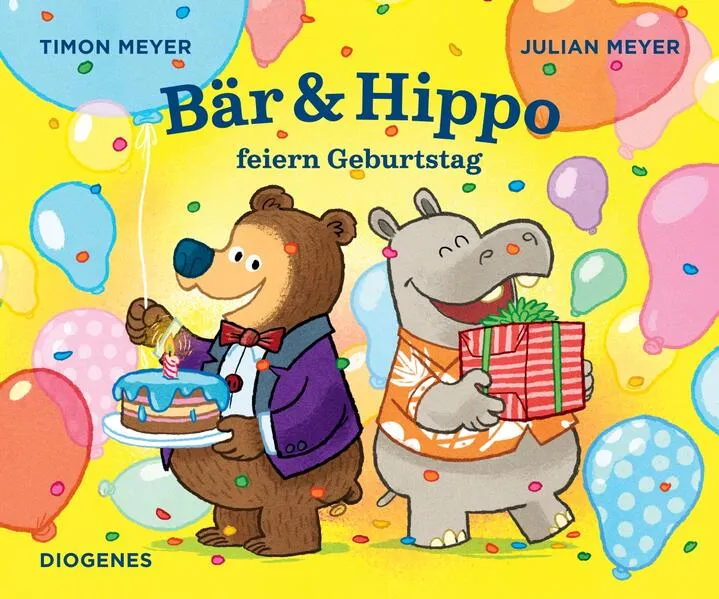 Cover: Bär & Hippo feiern Geburtstag