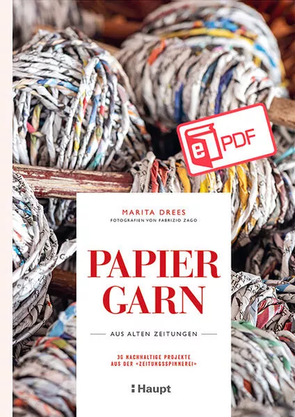 Papiergarn aus alten Zeitungen