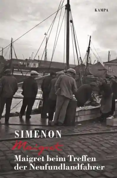 Cover: Maigret beim Treffen der Neufundlandfahrer