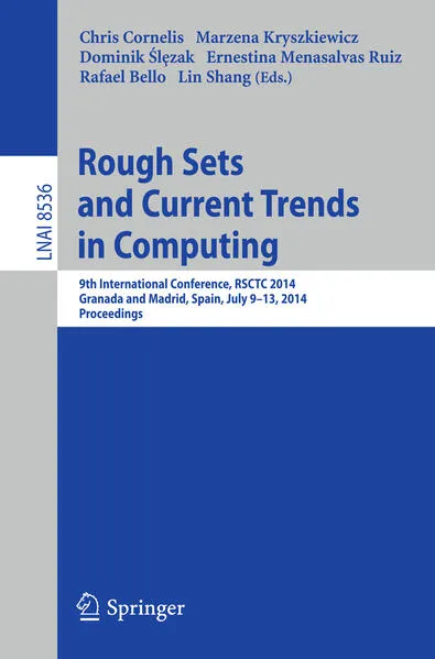 Cover: Rough Sets and Current Trends in Computing