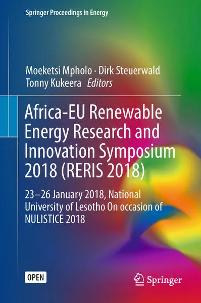 Cover: Africa-EU Renewable Energy Research and Innovation Symposium 2018 (RERIS 2018)