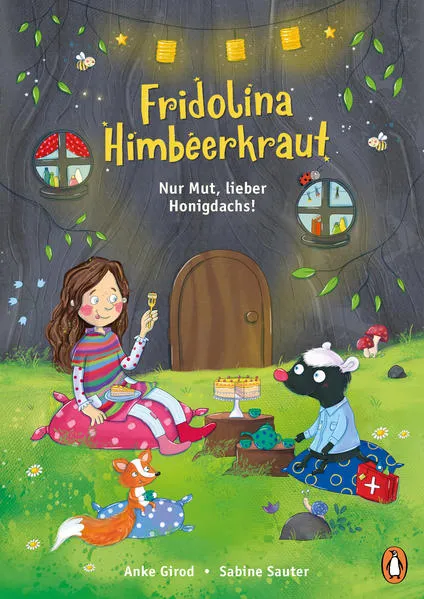 Cover: Fridolina Himbeerkraut - Nur Mut, lieber Honigdachs!