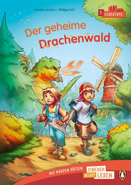 Cover: Penguin JUNIOR – Einfach selbst lesen: Der geheime Drachenwald - (Lesestufe 1)