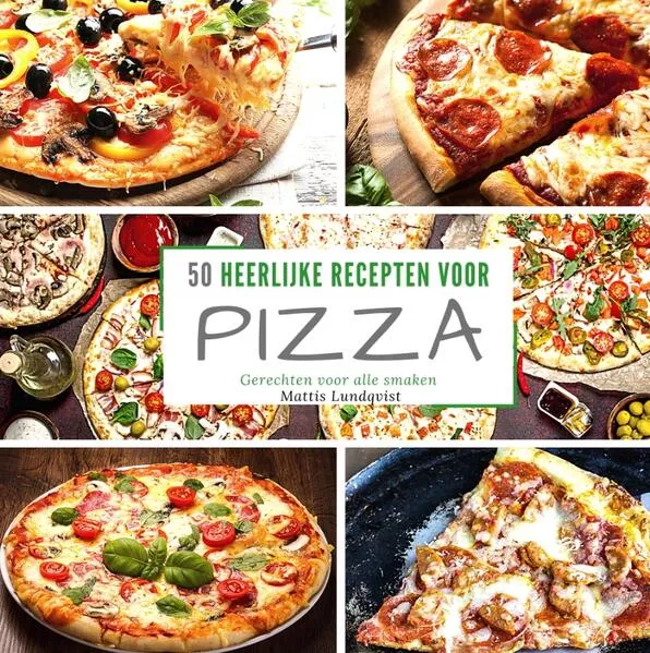 Cover: 50 heerlijke recepten voor pizza