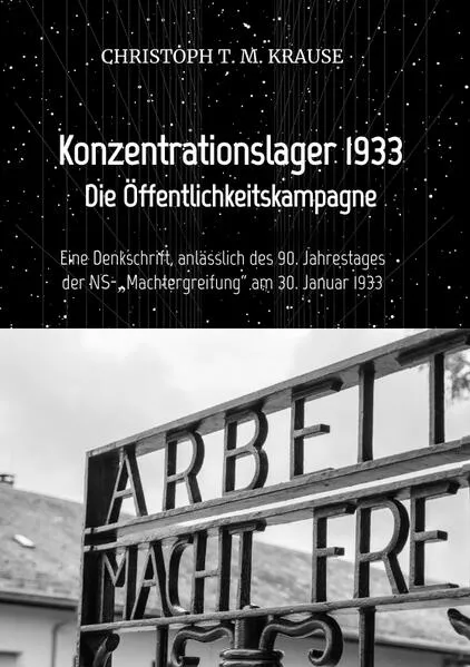 Cover: Konzentrationslagerwerbung 1933