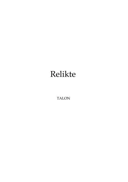 Cover: Relikte