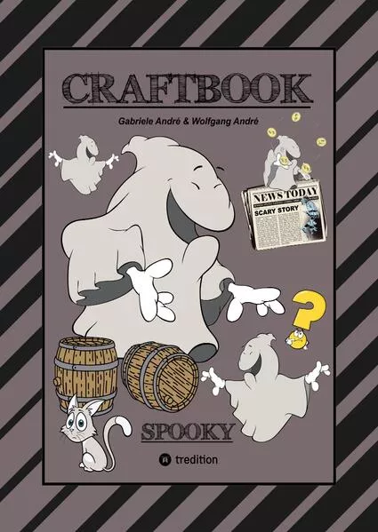 CRAFTBOOK - 100 GRUSELIGE MALMOTIVE - 2 SCHAURIGE BASTELSPIELE - RÄTSEL - LUSTIGE BILDER - GRAUENHAFTE AUFGABEN</a>