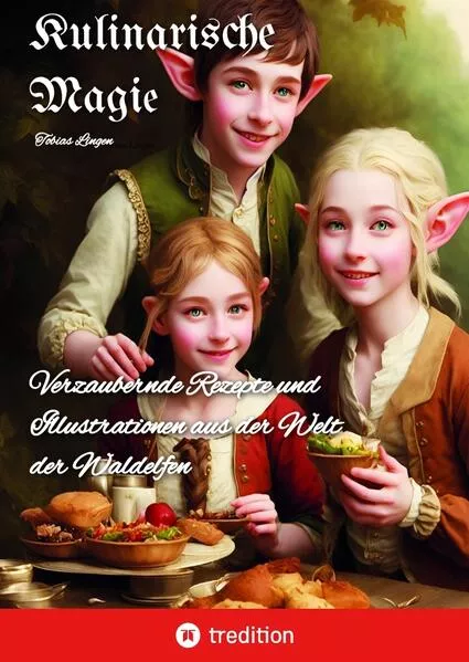 Cover: Kulinarische Magie. Kochbuch, Fantasy, Elfen