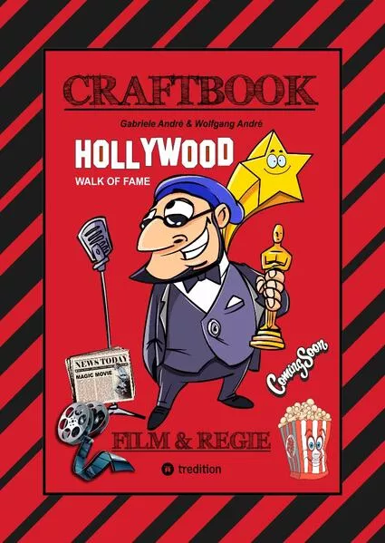 Cover: CRAFTBOOK - HOLLYWOOD STORY - TOLLE MOTIVE - FILM - GENRE - REGISSEUR RAFFAEL - SET - RÄTSEL - KNIFFELIGES - FUNNY GAME