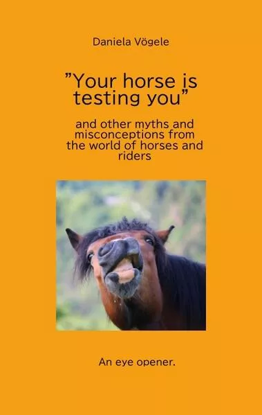 Cover: "Your horse is testing you"