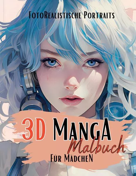 3D Manga Malbuch für Mädchen</a>