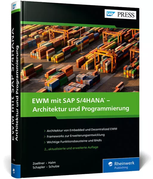 Cover: EWM mit SAP S/4HANA – Architektur und Programmierung