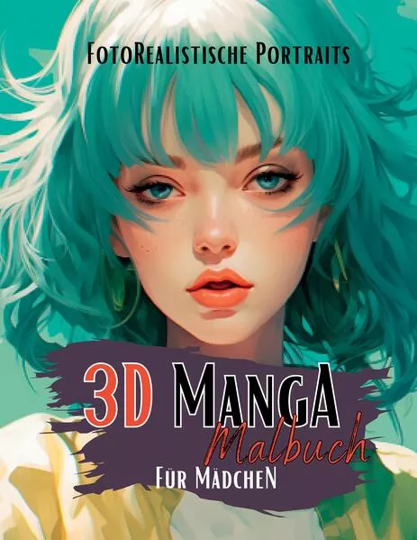 Cover: Mangamalbuch für Mädchen