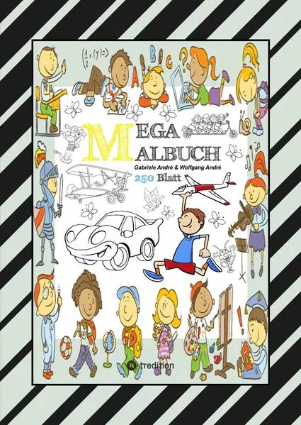 MIX MEGA MALBUCH - LUSTIGE AUSMALMOTIVE - FIGUREN - TIERE - FAHRZEUGE - KUCHEN - FRÜCHTE - HÄUSER - PFLANZEN</a>