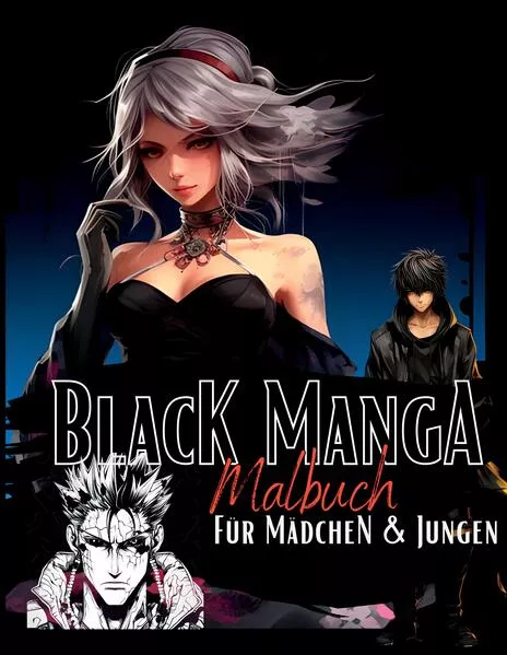 Black Manga Malbuch.</a>