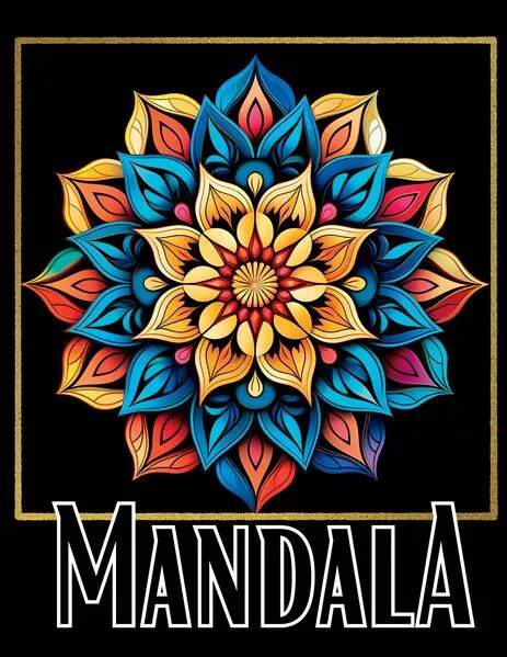 Mandala Malbuch „Black“