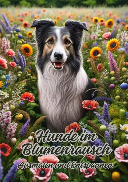 Cover: Hunde im Blumenrausch