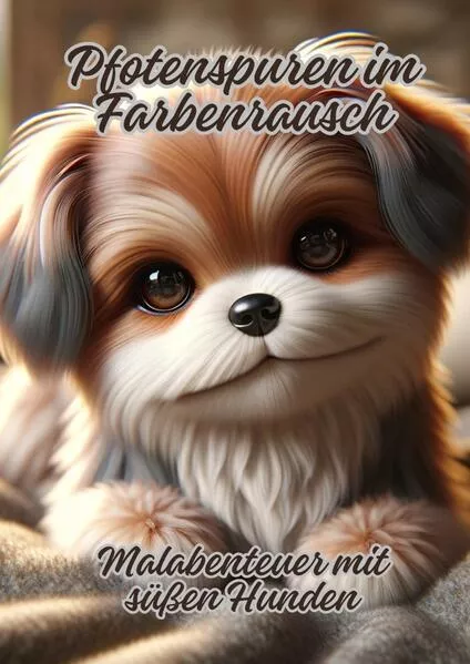 Cover: Pfotenspuren im Farbenrausch