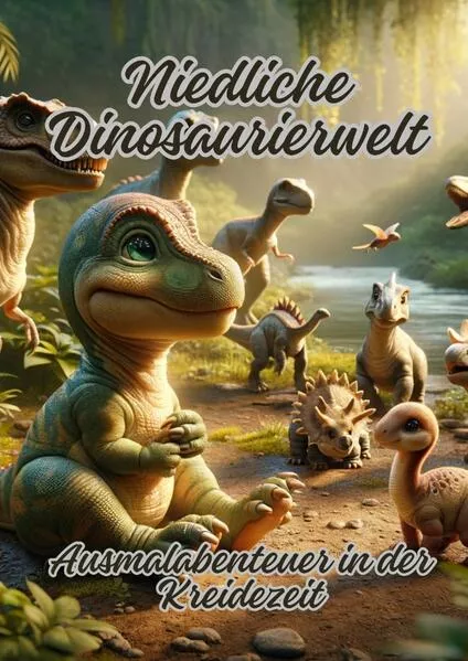 Cover: Niedliche Dinosaurierwelt