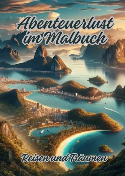 Cover: Abenteuerlust im Malbuch