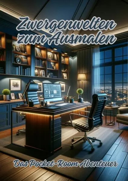Cover: Zwergenwelten zum Ausmalen