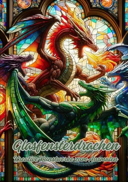 Cover: Glasfensterdrachen