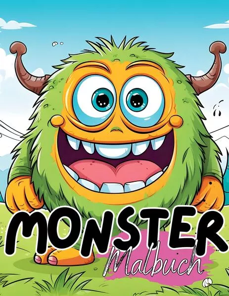 Cover: Malbuch Monster