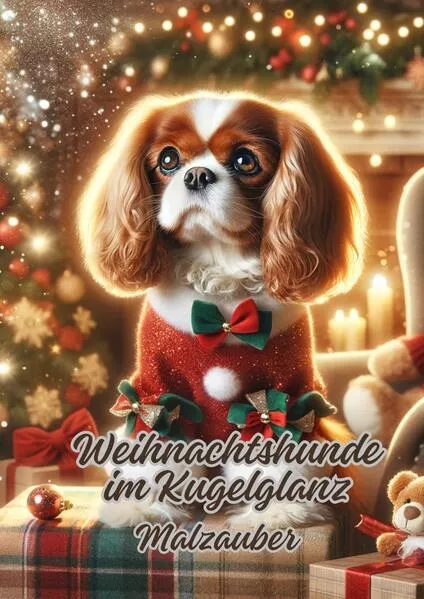 Cover: Weihnachtshunde im Kugelglanz