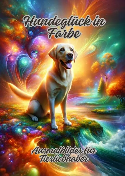 Cover: Hundeglück in Farbe