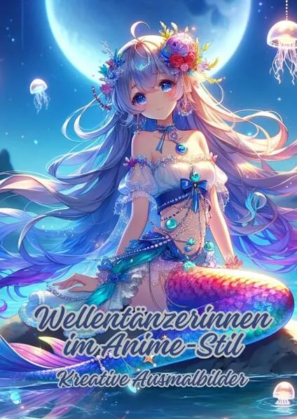 Cover: Wellentänzerinnen im Anime-Stil