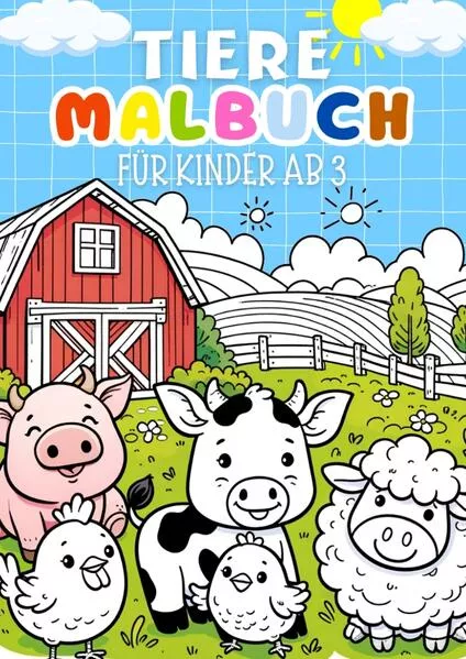 Tiere Malbuch für Kinder ab 3 Jahre ● Kinderbuch</a>