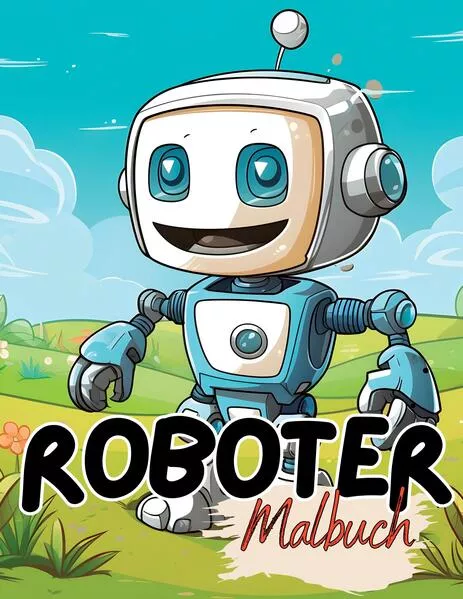 Malbuch Roboter