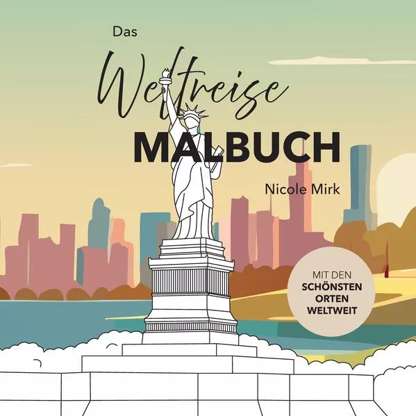 Cover: Das Weltreise Malbuch