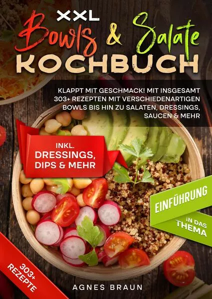 Cover: XXL Bowls & Salate Kochbuch