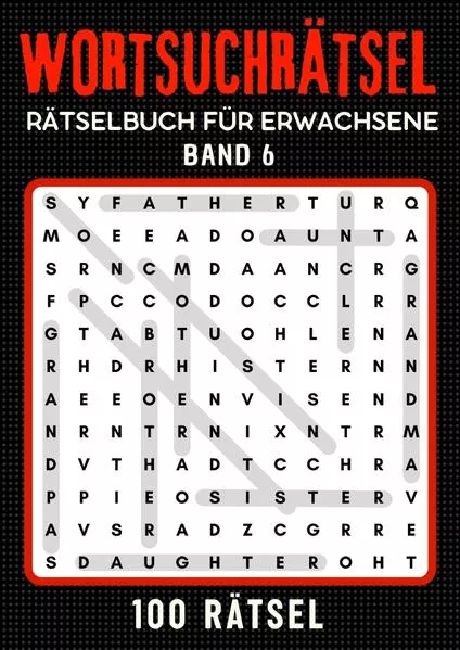 Cover: Wortsuchrätsel Rätselbuch - Band 6