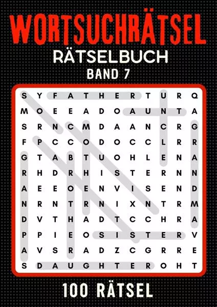 Cover: Wortsuchrätsel Rätselbuch - Band 7